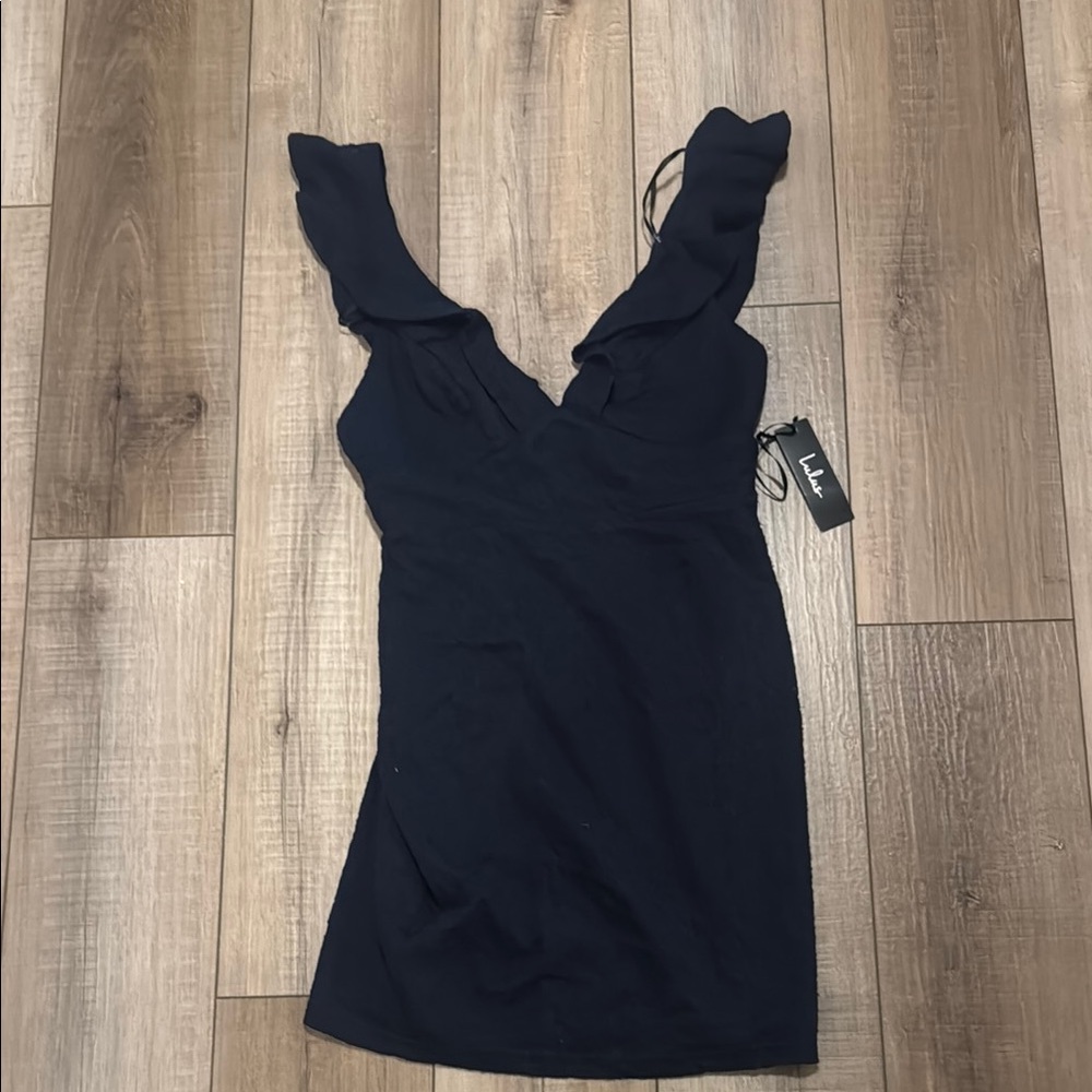 NWT! Lulu's Navy Lace Dress